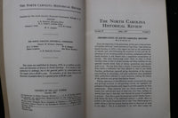 1927 APRIL NORTH CAROLINA HISTORICAL REVIEW QUARTERLY SOFTCOVER BOOK - K 2914