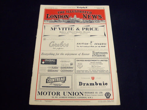 1961 MARCH 11 ILLUSTRATED LONDON NEWS MAGAZINE - QUEEN ELIZABETH - E 8081