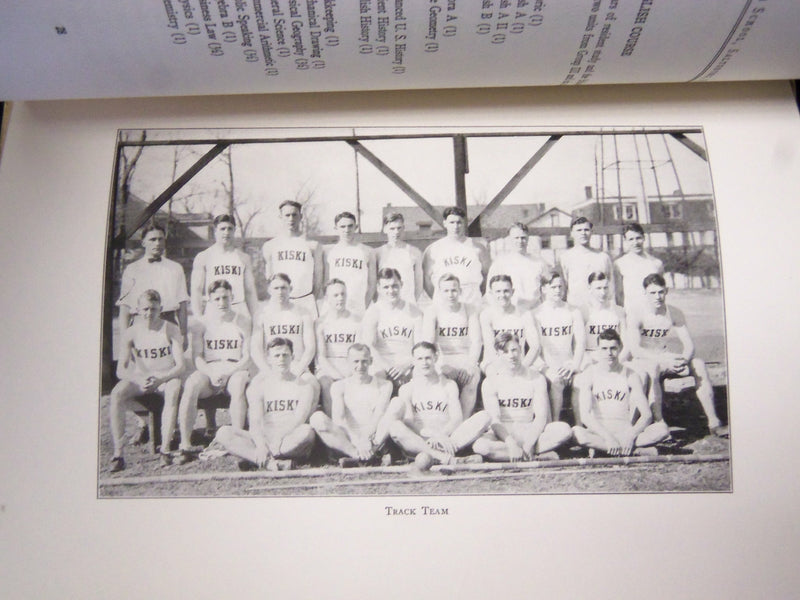 1929-1930 KISKIMINETAS SPRINGS SCHOOL FOR BOYS YEARBOOK - SALTSBURG PA - YB 1891