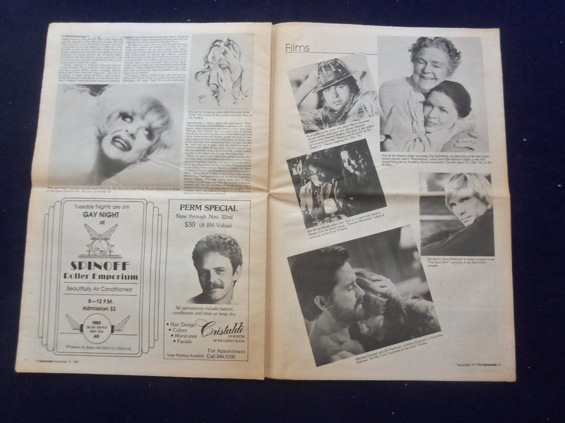 1980 NOVEMBER 19 ESPLANADE NEWSPAPER - PRIVATE LADIES - HOT TODDY!!! - NP 6840