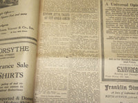 1923 FEBRUARY 13 NEW YORK TIMES - EDISON AT 76 TALKS OF TUT-ANKH AMEN - NT 7988