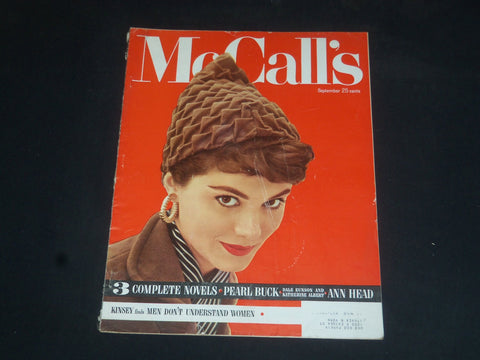 1953 SEPTEMBER MCCALL'S MAGAZINE - NICE COVER, STORIES & ADS - SP 6882