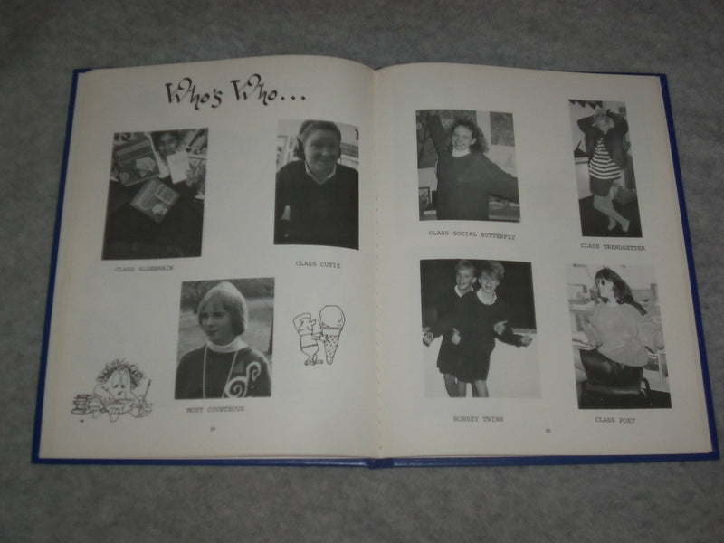 1988 THE GIFT GOES ON MARYMOUNT JUNIOR SCHOOL YEARBOOK - TARRYTOWN, NY - YB 1980