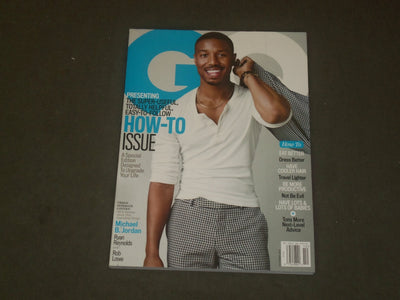 2015 OCTOBER GQ MAGAZINE - MICHAEL B. JORDAN COVER - B 2893
