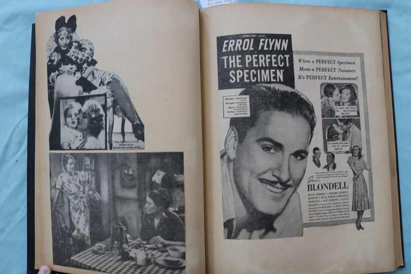 1930'S MOVIE NEWSPAPER REVIEW SCRAPBOOK - GONE WITH THE WIND - E 26494