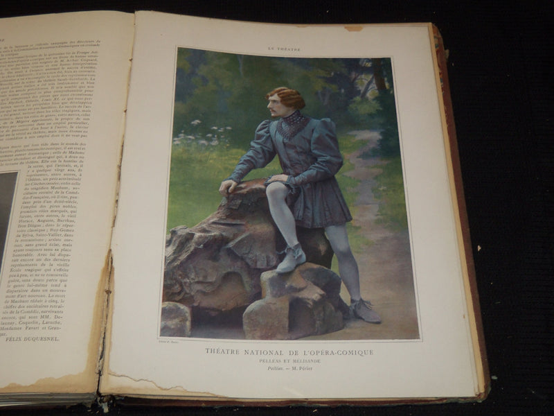1902 JANUARY-JUNE LE THEATRE MAGAZINE BOUND VOLUME - 12 ISSUES - KD 2657C