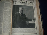 1907 LA VIE A LA CAMPAGNE FRENCH BOUND VOLUME - GREAT PHOTOS - KD 2317