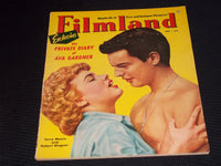 1953 DECEMBER FILMLAND MAGAZINE - TERRY MOORE & ROBERT WAGNER COVER - E 15251