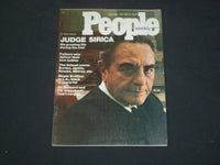 1975 JANUARY 20 PEOPLE MAGAZINE - JUDGE JOHN SIRICA - B 4752