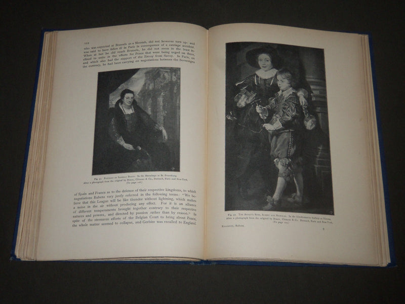1899-1904 MONOGRAPHS ON ARTISTS BY H. KNACKFUSS BOOK LOT OF 3 - KD 4296