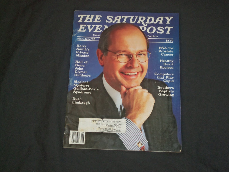 1993 MAY/JUNE THE SATURDAY EVENING POST MAGAZINE - HARRY SMITH COVER - B 1090