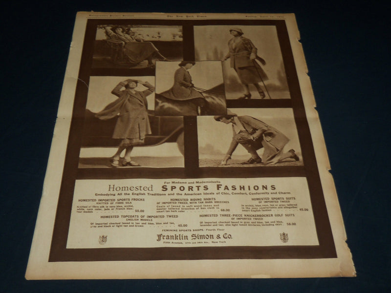1922 APRIL 16 NEW YORK TIMES PICTURE SECTION - THE LEVIATHAN - PHOTOS - NT 8855