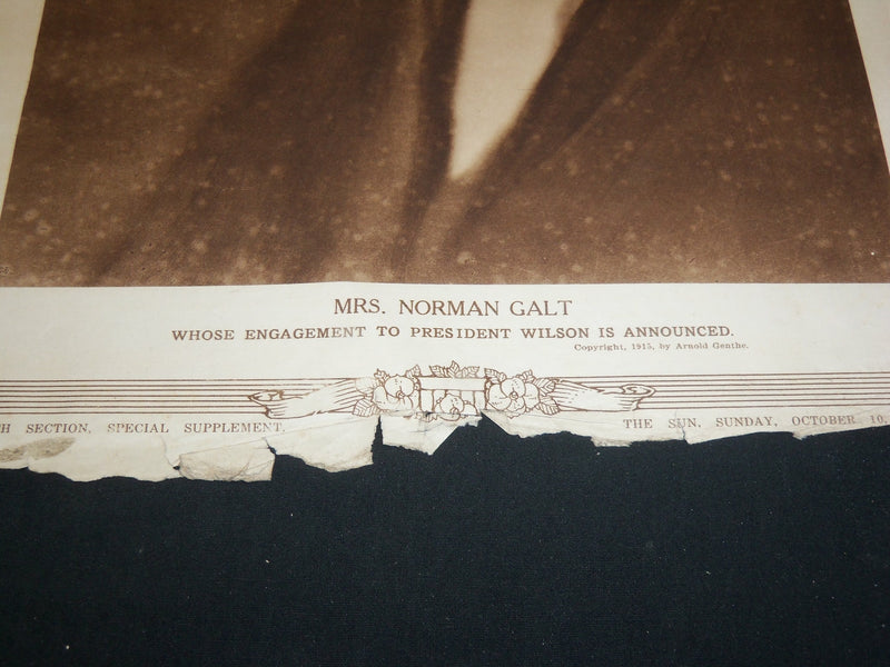 1915 OCT 10 THE SUN SPECIAL SUPPLEMENT PAGE - MRS. NORMAN GALT - NP 5418
