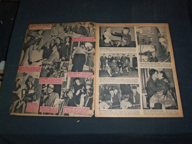 1946 MAY THE NATIONAL POLICE GAZETTE MAGAZINE - MIMI HINES - B 5923