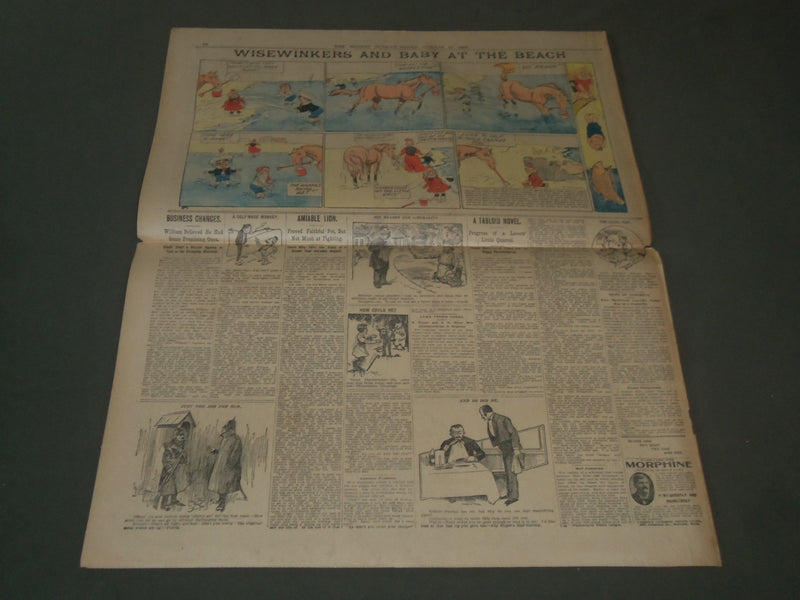 1908 AUGUST 30 SUNDAY BOSTON GLOBE SUPPLEMENT PART 2 - COLOR COMICS - NP 2795