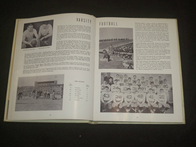1942 ALFRED UNIVERSITY YEARBOOK - ALFRED, NEW YORK - YB 2087