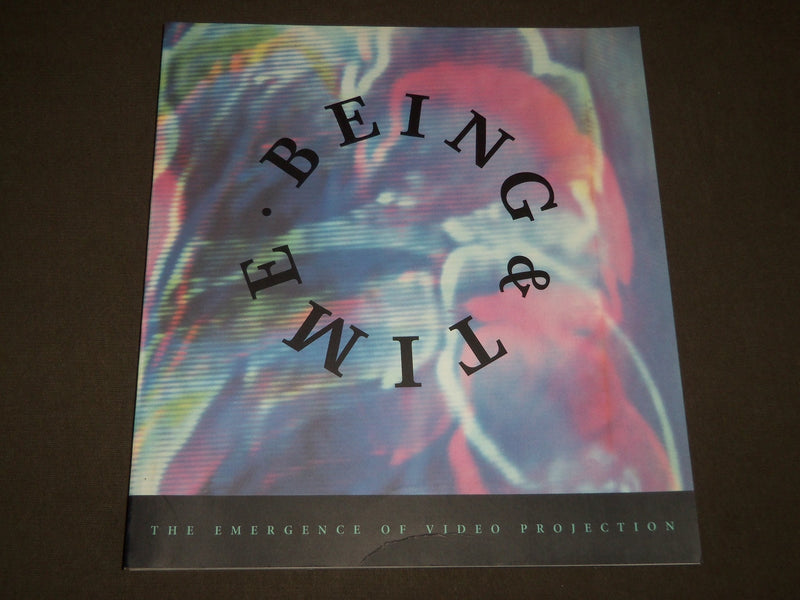 1996 BEING & TIME THE EMERGENCE VIDEO PROJECTION BOOK BY MARC MAYER - KD 4970