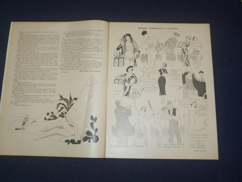 1932 JULY 7 BAGATELLE MAGAZINE - DEAUVILLE PLAGE - FRENCH - ST 5347O