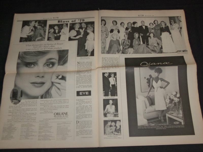 1979 MAY 25-JUNE 1 W MAGAZINE - GREAT STORIES, PHOTOS & ADS - NP 3360