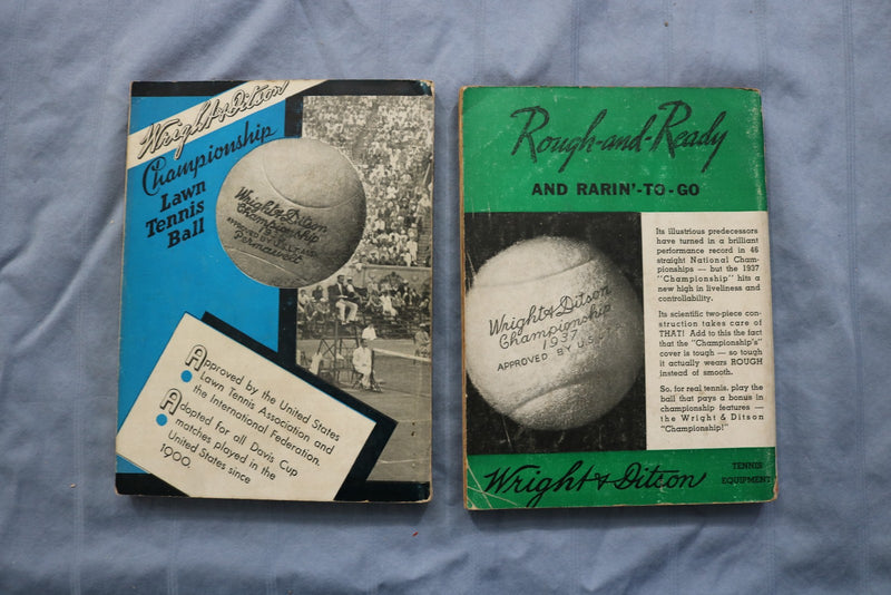 1932-1942 LAWN TENNIS GUIDES - LOT OF 5 - O 3840