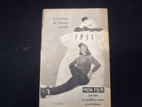 1951 JANUARY 3 MON FILM FRENCH MAGAZINE - JEAN MARAIS - E 26137