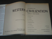 1964 THE BIRTH OF WESTERN CIVILIZATION GREECE & ROME BOOK - GREAT PHOTOS - I 442