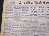 1946 JANUARY 19 NEW YORK TIMES - CURLEY CONVICTED OF MAIL FRAUD - NT 4244