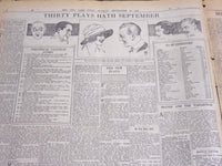 1919 SEPT 28 NY TIMES DRAMA SECTION - CHANCES OF PEACE TREATY SENATE - NT 7099