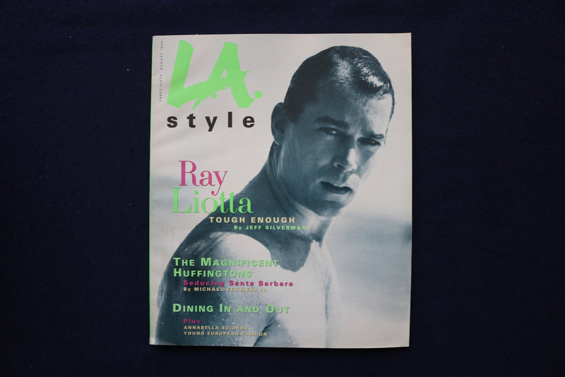 1992 AUGUST L.A. STYLE MAGAZINE - RAY LIOTTA COVER - E 18498