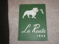 1953 ALBUQUERQUE HIGH SCHOOL YEARBOOK - ALBUQUERQUE, NEW MEXICO - YB 2218