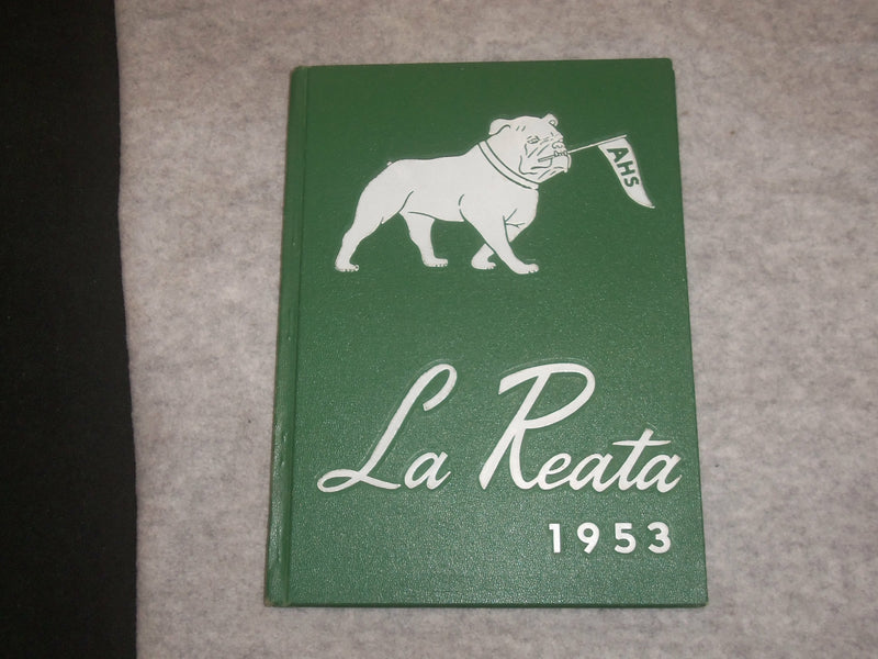 1953 ALBUQUERQUE HIGH SCHOOL YEARBOOK - ALBUQUERQUE, NEW MEXICO - YB 2218