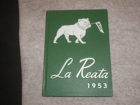 1953 ALBUQUERQUE HIGH SCHOOL YEARBOOK - ALBUQUERQUE, NEW MEXICO - YB 2218