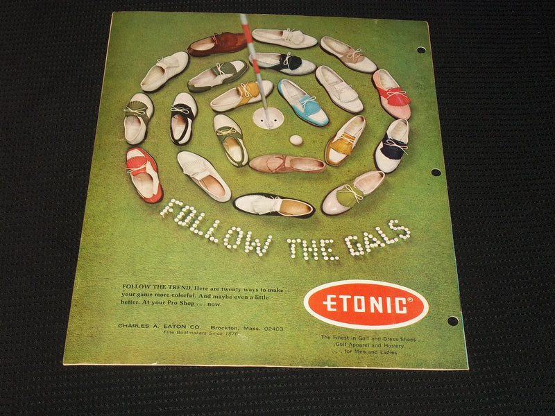 1968 JANUARY 19 GOLF WORLD MAGAZINE - JOHNNY POTT FRONT COVER - E 7182