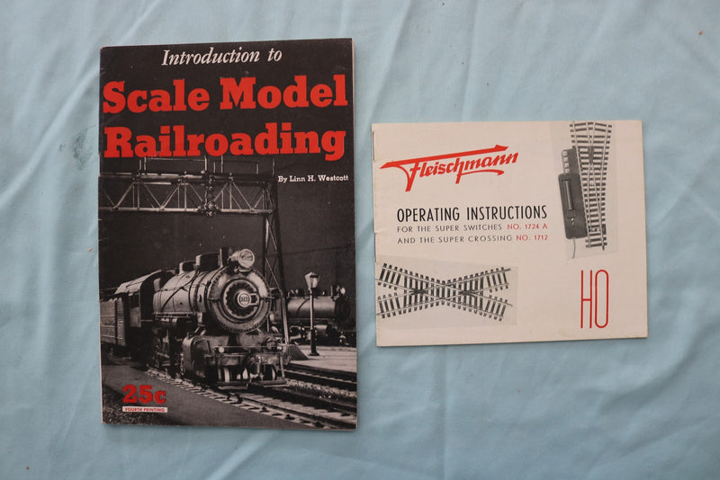 1950'S-1960'S MODEL RAILROAD EPHEMERA - LOT OF 7 - K 3319