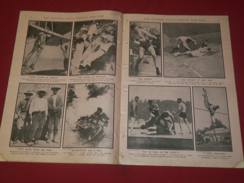 1922 SEPTEMBER 30 THE NATIONAL POLICE GAZETTE MAGAZINE - MARIE PREVOST - B 5746
