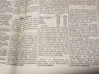 1855 OCTOBER 29 THE TRADE JOURNAL NEWSPAPER - WEBSTER - MURAT - NP 3879K