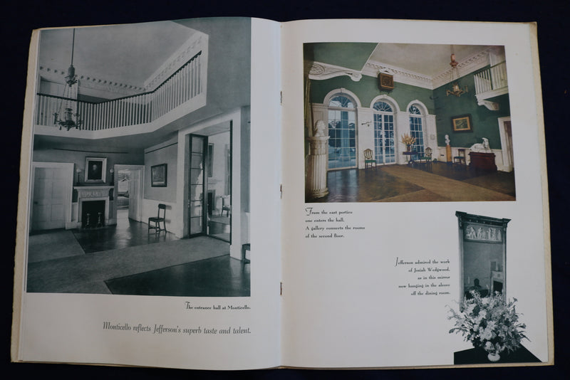 1930'S MONTICELLO GUIDE BOOK - SOFTCOVER - K 810