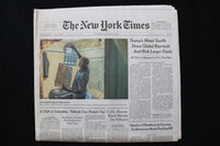 2025 MARCH 13 NEW YORK TIMES - TRUMP'S METAL TARIFFS DRAW GLOBAL REPRISALS