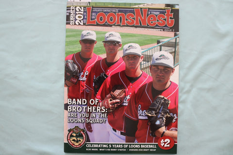 2012 GREAT LAKE LOONS OFFICIAL PROGRAM - K 3401