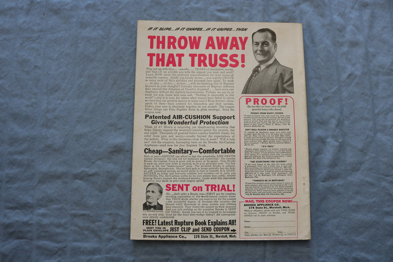 1950 MAY SIR! MAGAZINE - RUTH JASSY COVER - SP 1197A