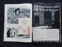 1937 AUGUST 2 LIFE MAGAZINE - SISTER MAKING SALAD - L 37