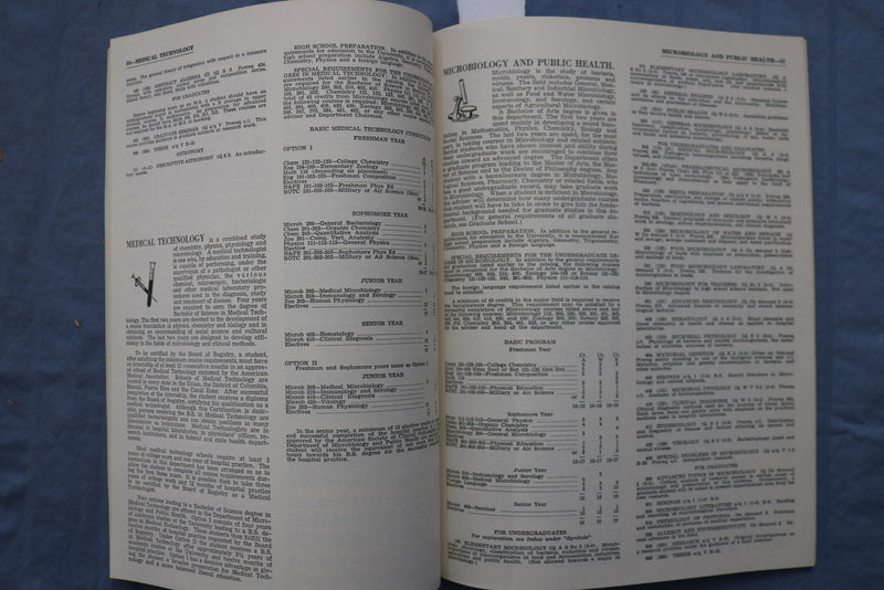 1960-1961 MONTANA STATE UNIVERSITY CATALOG - MISSOULA, MONTANA - K 328