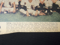 1959 CHICAGO WHITE SOX COLOROTO MAGAZINE TEAM PHOTO - 33 PIECES - NP 9191
