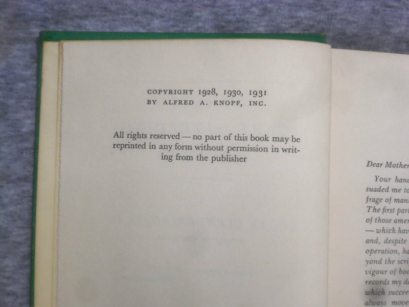 1931 THE CARE AND FEEDING OF ADULTS BY LOGAN CLENDENING, MD - KD 2758A
