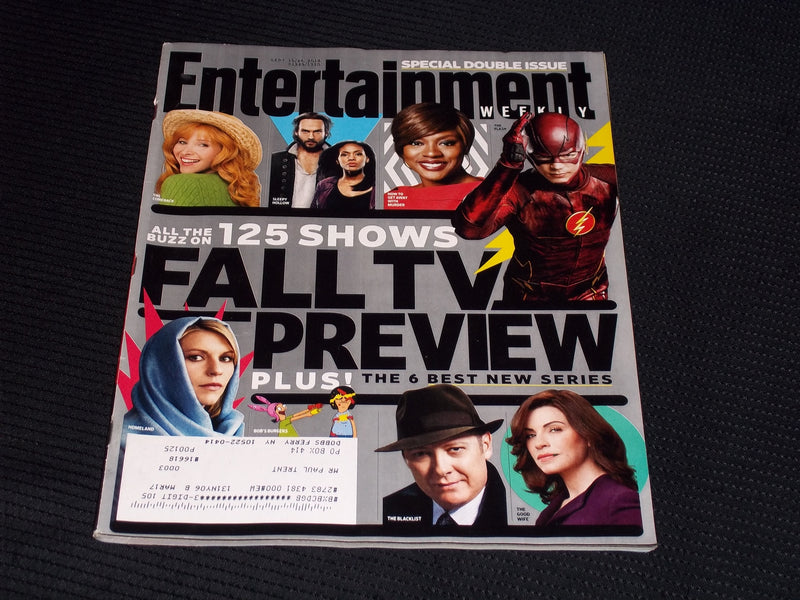 2014 SEPTEMBER 19 ENTERTAINMENT WEEKLY MAGAZINE - FALL TV PREVIEW - E 12324