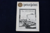 1916 MARCH 16 AMERICAN MACHINIST MAGAZINE - THE UNIVERSAL COVER - E 11659