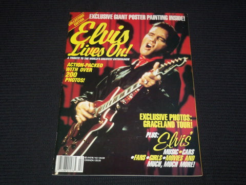 1992 NO. 2 ELVIS LIVES ON! MAGAZINE - COLLECTORS' EDITION - E 15453