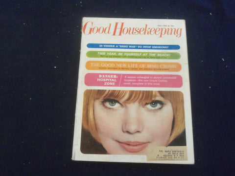 1966 MAY GOOD HOUSEKEEPING MAGAZINE - NICE COVER, ARTICLES & ADS - F 514O