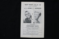 1956 JULY THE CHALK GARDEN PROGRAM - LILLIAN & DOROTHY GISH - K 1802