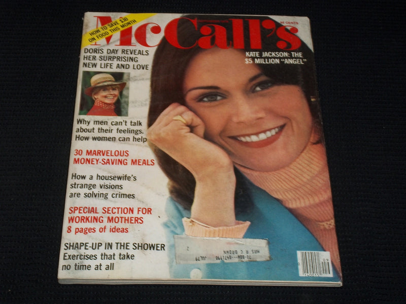 1978 SEPTEMBER MCCALL'S MAGAZINE - KATE JACKSON FRONT COVER - E 708